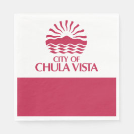Vlag van Chula Vista (Californië) Servet