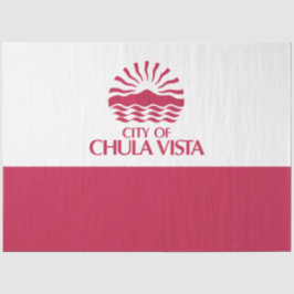 Vlag van Chula Vista (Californië) Tissuepapier