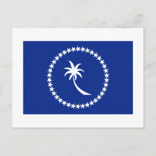 Vlag van Chuuk Briefkaart