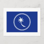 Vlag van Chuuk Briefkaart (Voorkant)
