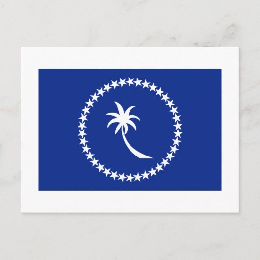 Vlag van Chuuk Briefkaart (Voorkant)