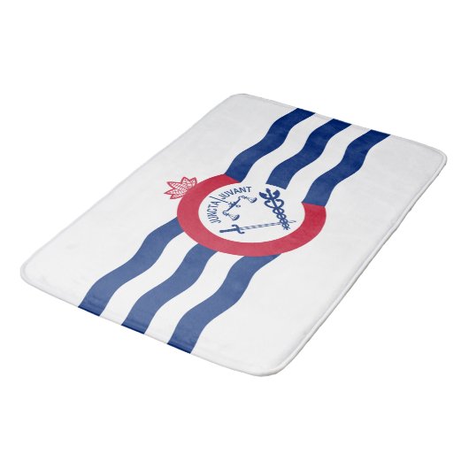Vlag van Cincinnati (Ohio) Badmat (Gekanteld)