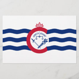 Vlag van Cincinnati (Ohio) Briefpapier