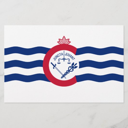 Vlag van Cincinnati (Ohio) Briefpapier (Voorkant)