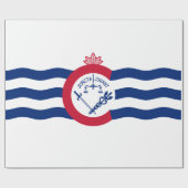 Vlag van Cincinnati (Ohio) Cadeaupapier (Vlak)