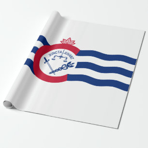 Vlag van Cincinnati (Ohio) Cadeaupapier