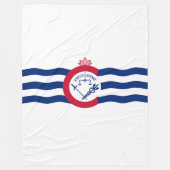 Vlag van Cincinnati, Ohio Fleece Deken (Voorkant)