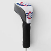Vlag van Cincinnati, Ohio Golf Head Hoesje Golfheadcover (Schuin)