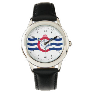 Vlag van Cincinnati, Ohio Horloge
