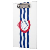 Vlag van Cincinnati (Ohio) Klembord (Links)