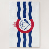 Vlag van Cincinnati (Ohio) Legpuzzel (Verticaal)