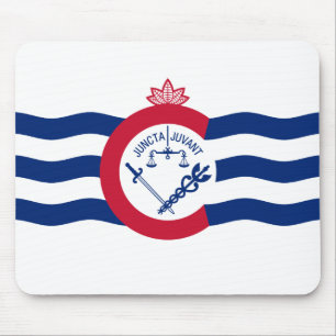 Vlag van Cincinnati, Ohio Muismat