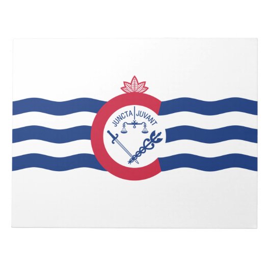 Vlag van Cincinnati (Ohio) Notitieblok (Voorkant)