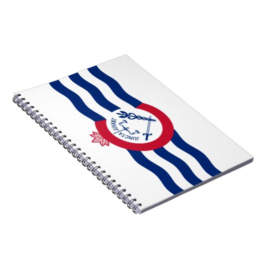 Vlag van Cincinnati (Ohio) Notitieboek (Rechterzijde)