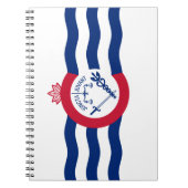 Vlag van Cincinnati (Ohio) Notitieboek (Voorkant)