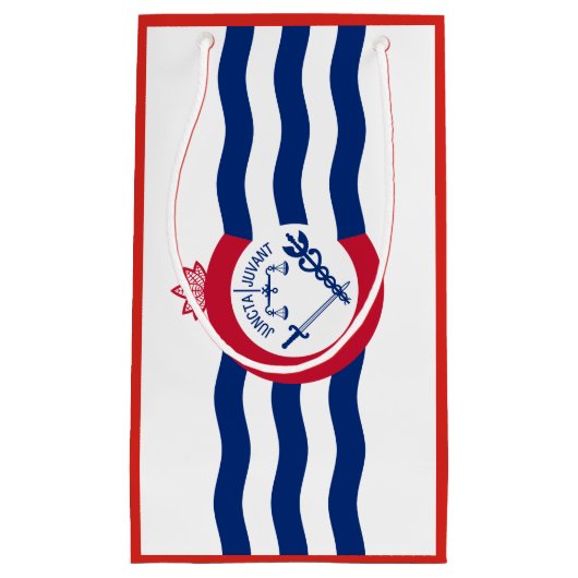 Vlag van Cincinnati, Ohio Small Gift Bag Klein Cadeauzakje (Voorkant)