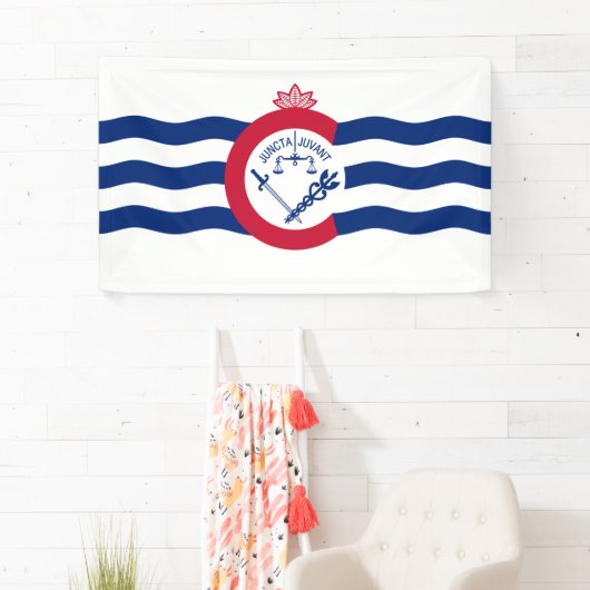 Vlag van Cincinnati (Ohio) Spandoek (Insitu)