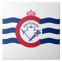 Vlag van Cincinnati (Ohio) Tegeltje