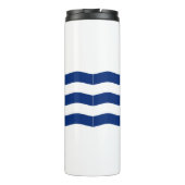 Vlag van Cincinnati, Ohio Thermal Tumbler Thermosbeker (Achterkant)