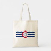 Vlag van Cincinnati (Ohio) Tote Bag (Achterkant)