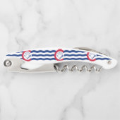 Vlag van Cincinnati, Ohio Waiter's Corkschroef Kurkentrekker (Voorkant)