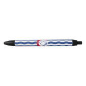 Vlag van Cincinnati (Ohio) Zwarte Inkt Pen (Voorkant)