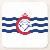 Vlag van Cincinnati, Onderzetter van Ohio Square P (Voorkant)