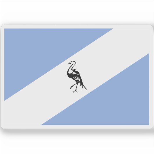 Vlag van Ciskei, Afrika Sticker (Voorkant)