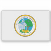 Vlag van Citrus Heights, Californië, Verenigde Sta Sticker (Voorkant)