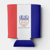 Vlag van Cleveland, Koelbox Ohio Blikjeskoeler (Achterkant)