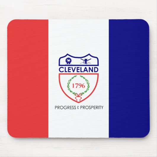 Vlag van Cleveland, Muismat Ohio (Voorkant)