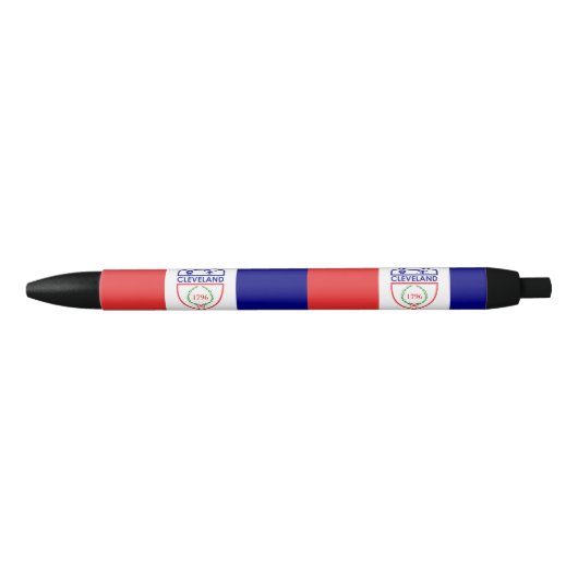 Vlag van Cleveland, Ohio Black Ink Pen (Voorkant)