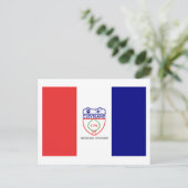 Vlag van Cleveland, Ohio Briefkaart (Staand voorkant)