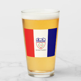 Vlag van Cleveland (Ohio) Glas