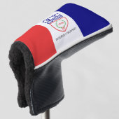 Vlag van Cleveland, Ohio Golfheadcover (3/4 voorkant)