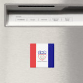 Vlag van Cleveland (Ohio) Magneet (Insitu (Vaatwasser))
