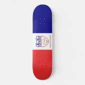 Vlag van Cleveland (Ohio) Persoonlijk Skateboard (Voorkant)