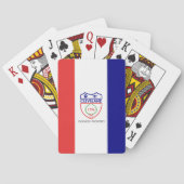 Vlag van Cleveland, Ohio Pokerkaarten (Achterkant)