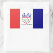 Vlag van Cleveland, Ohio Rechthoekige Sticker (Tas)