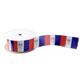 Vlag van Cleveland, Ohio Satin Ribbon Satijnen Lint (Spoel)