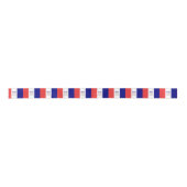 Vlag van Cleveland, Ohio Satin Ribbon Satijnen Lint (Voorkant)
