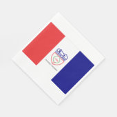 Vlag van Cleveland (Ohio) Servet (Hoek)
