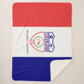 Vlag van Cleveland (Ohio) Sherpa Deken (Voorkant)