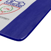 Vlag van Cleveland (Ohio) Snijplank (Hoek)