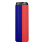 Vlag van Cleveland, Ohio Thermal Tumbler Thermosbeker (Achterkant)