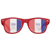 Vlag van Cleveland, zonnebril van Ohio Retro (Voorkant)