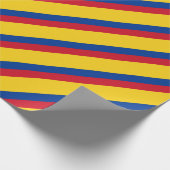 Vlag van Colombia - Bandera de Colombia Cadeaupapier (Hoek)