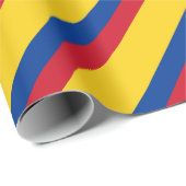 Vlag van Colombia - Bandera de Colombia Cadeaupapier (Rol Hoek)