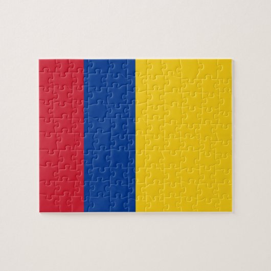 Vlag van Colombia - Bandera de Colombia Legpuzzel (Horizontaal)