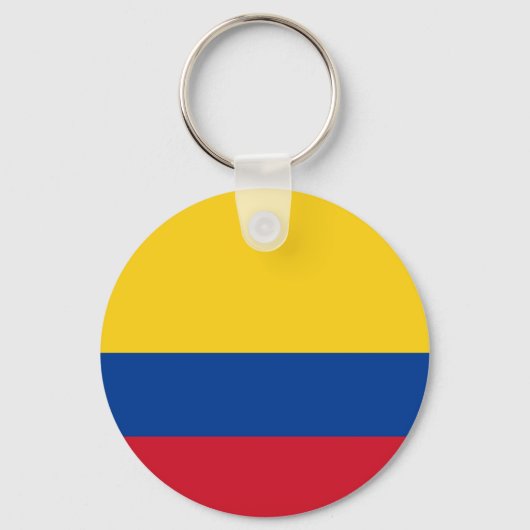 Vlag van Colombia - Bandera de Colombia Sleutelhanger (Voorkant)